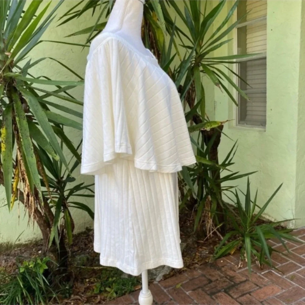 Free People Cream Ivory Tunic
